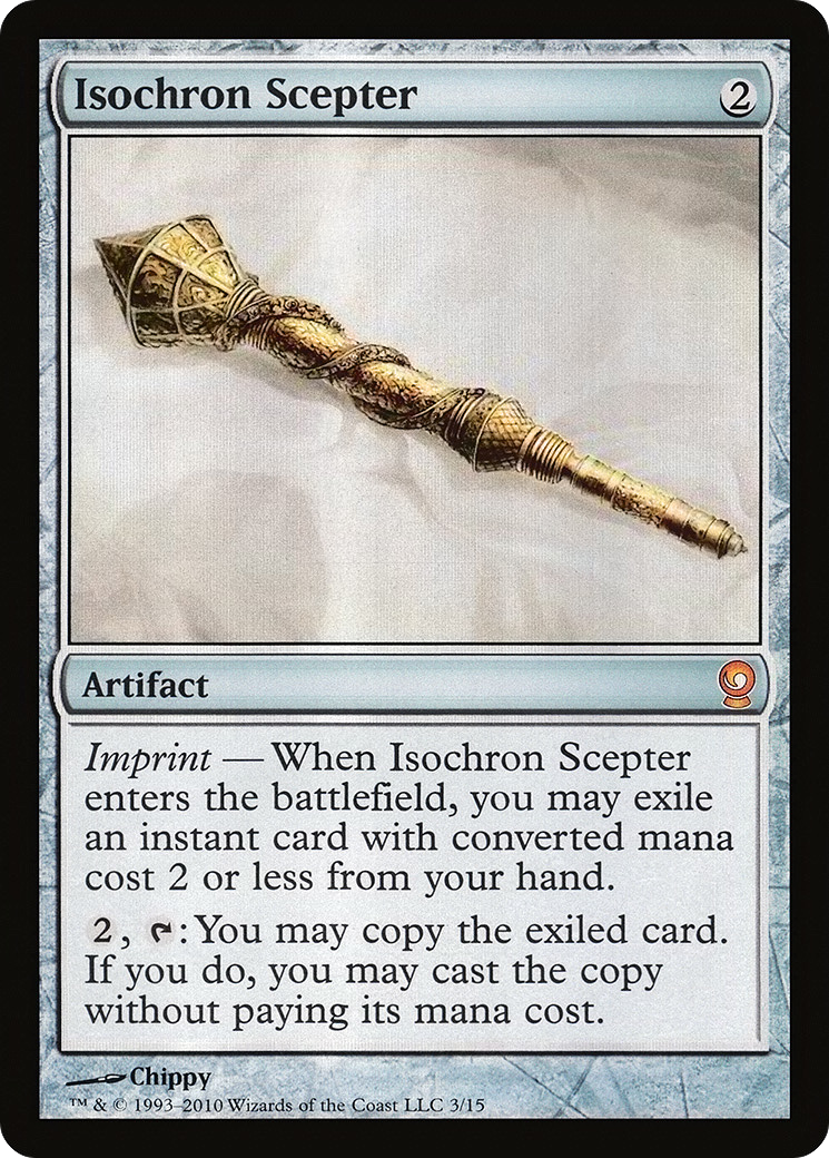 Sceptre isochrone [Depuis le coffre-fort : reliques] 