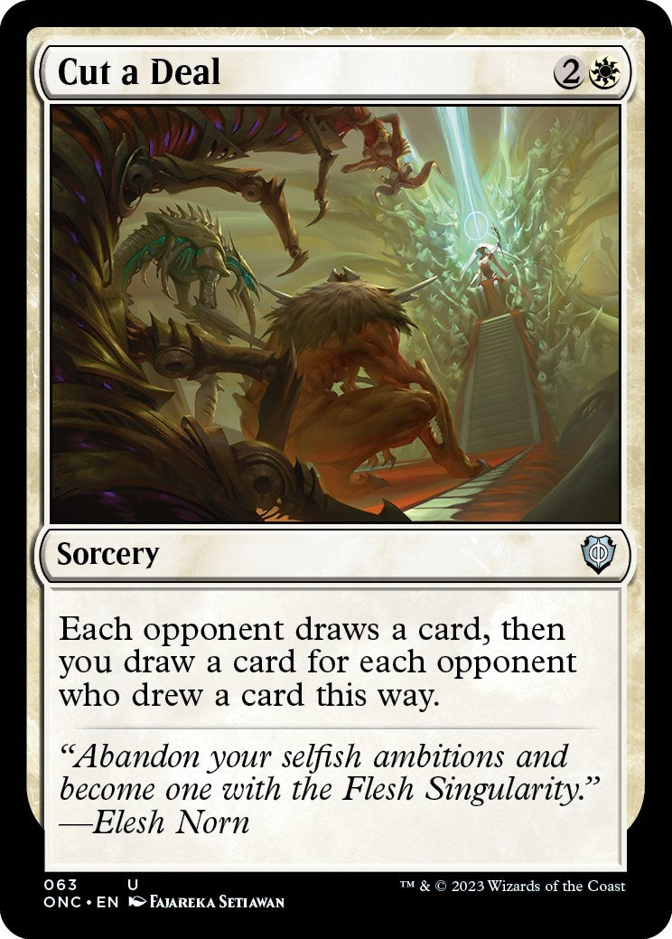 Cut a Deal [Phyrexia: All Will Be One Commander] - Trinity Hobby