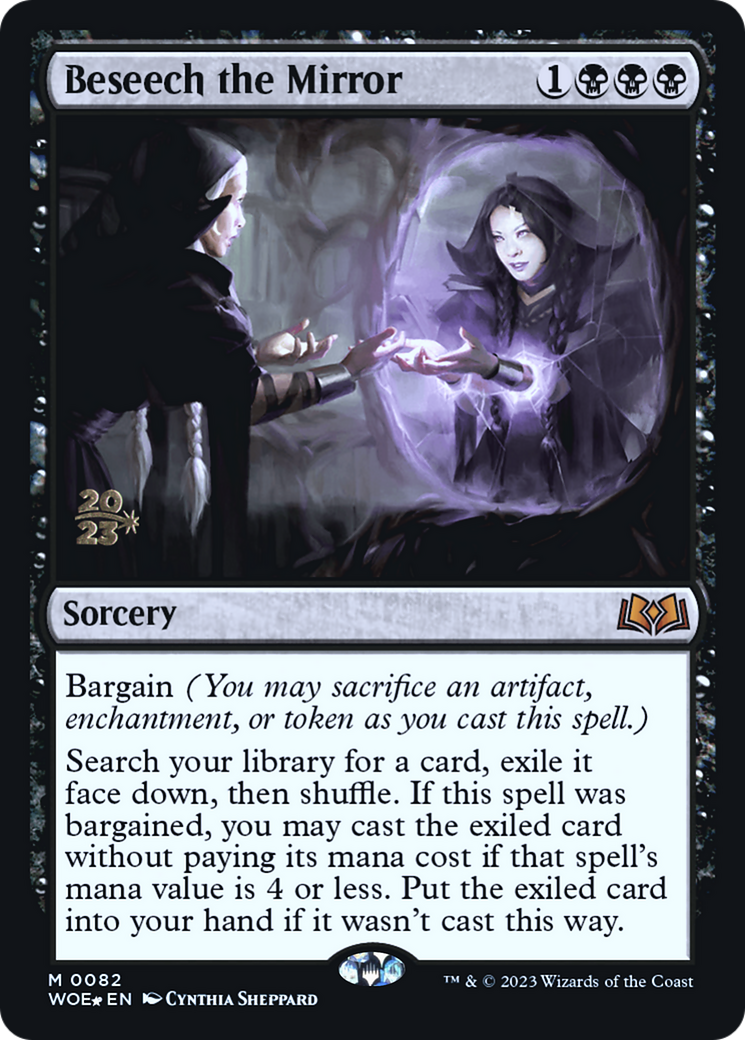 Beseech the Mirror [Wilds of Eldraine Prerelease Promos] - Trinity Hobby