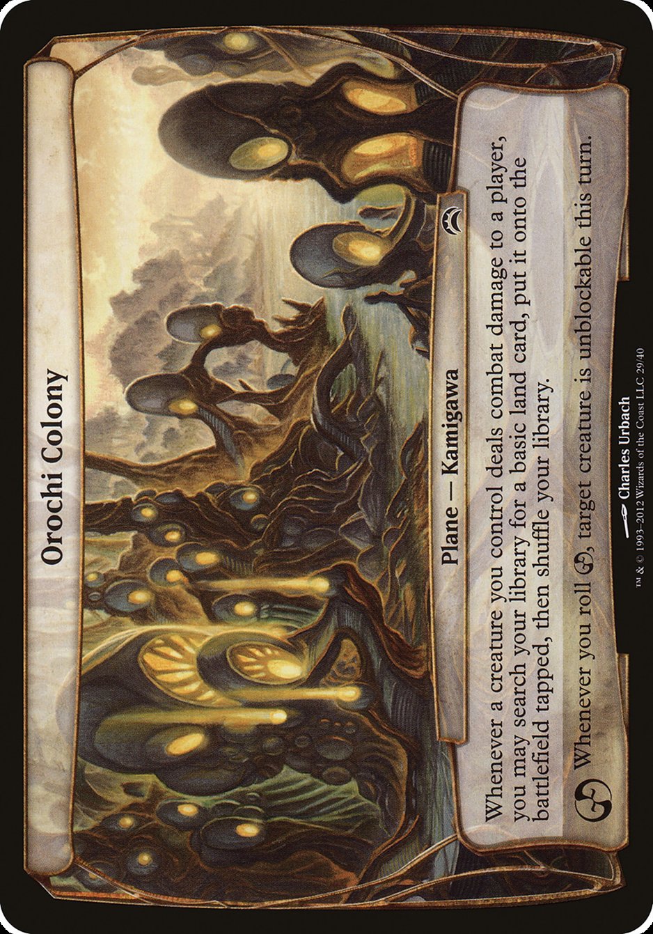 Orochi Colony (Planes) [Planechase 2012 Planes] - Trinity Hobby