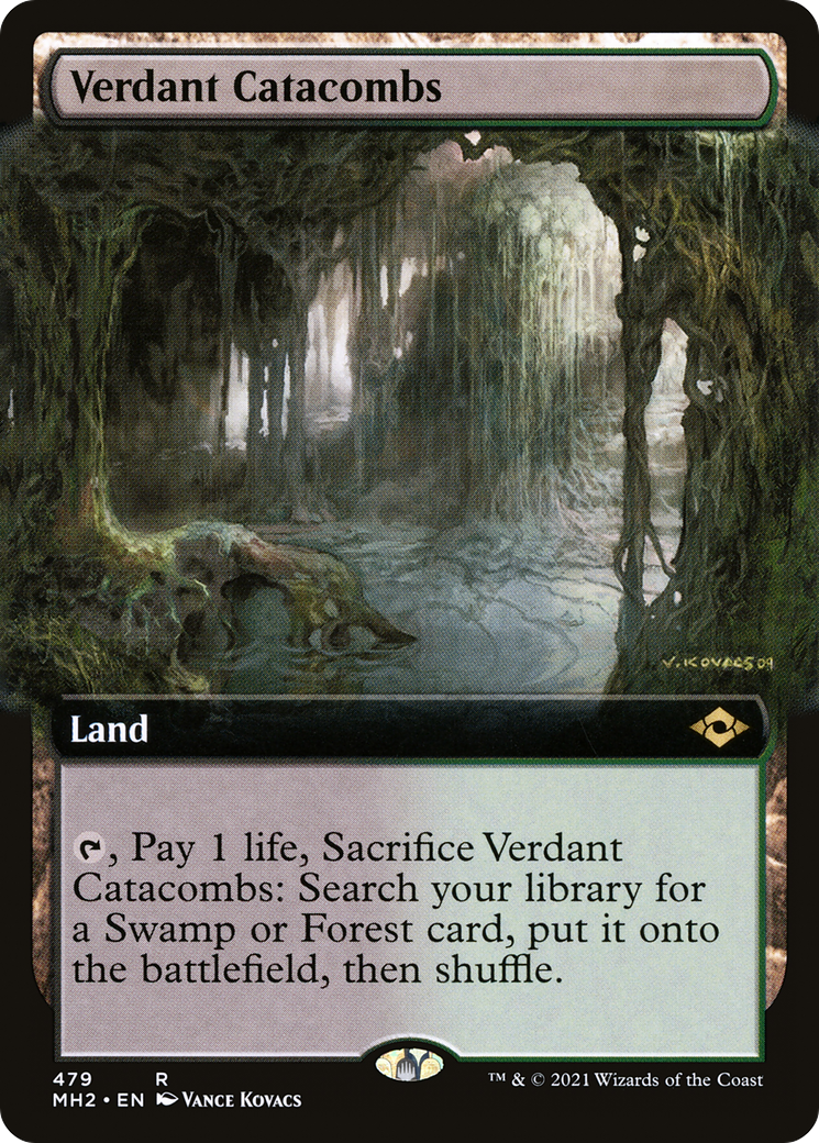 Verdant Catacombs (Extended Art) [Modern Horizons 2] - Trinity Hobby