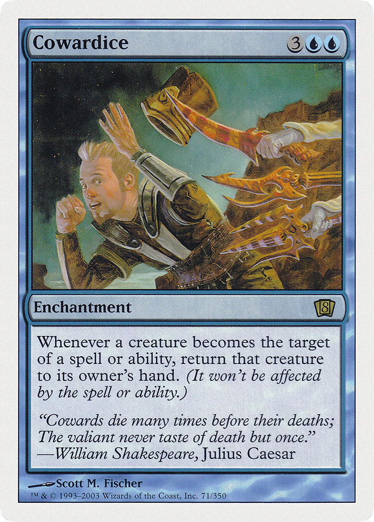 Cowardice [Eighth Edition] - Trinity Hobby