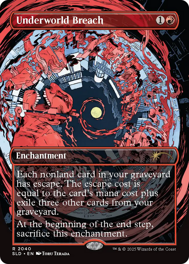 Underworld Breach (SLD-2040) - [Secret Lair Drop] (Borderless) Foil - Trinity Hobby