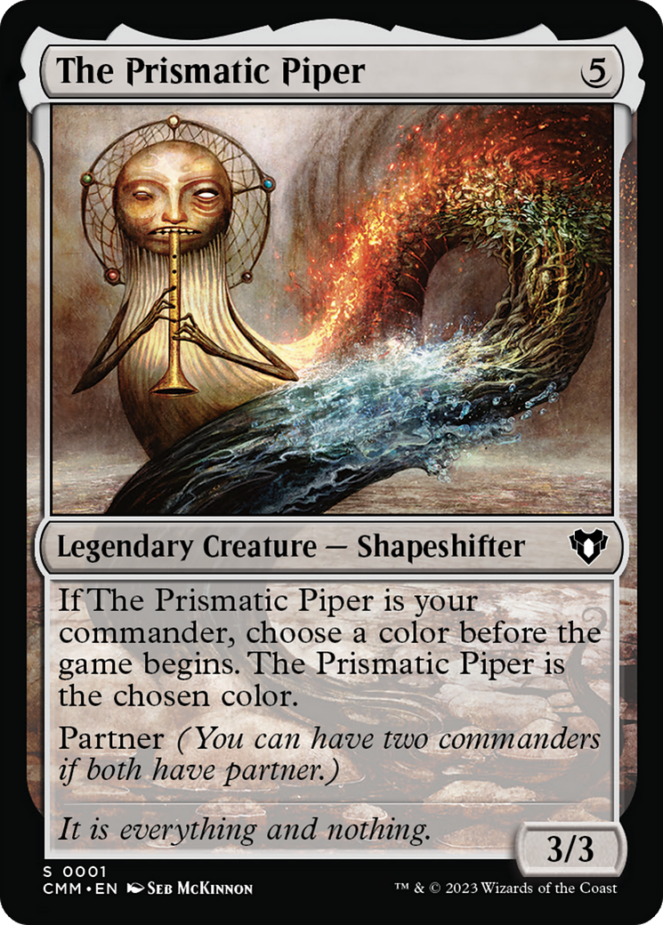 The Prismatic Piper (CMM-001) - [Commander Masters] Foil - Trinity Hobby