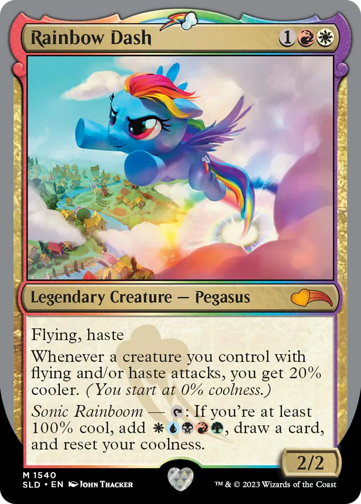 Rainbow Dash [Secret Lair Drop Series] - Trinity Hobby