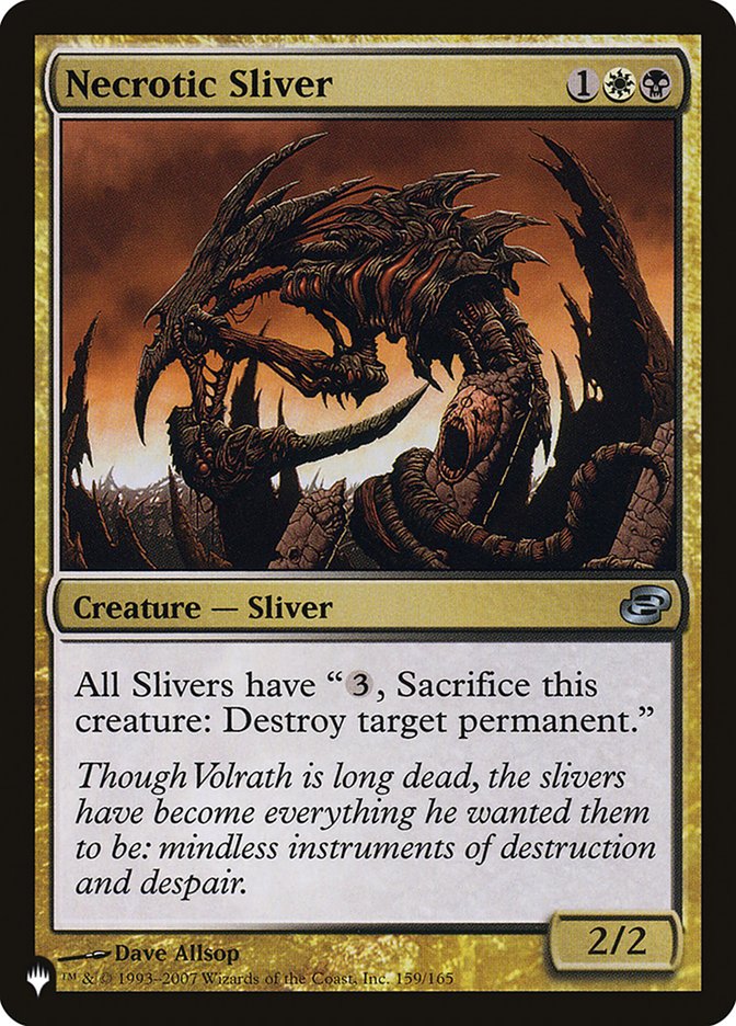 Necrotic Sliver [The List] - Trinity Hobby