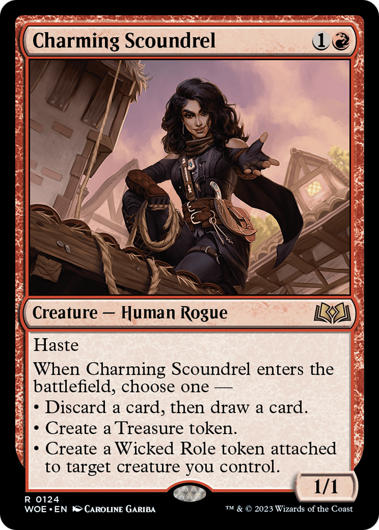 Charming Scoundrel [Wilds of Eldraine] - Trinity Hobby