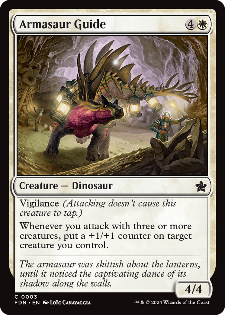 Armasaur Guide [Foundations] - Trinity Hobby