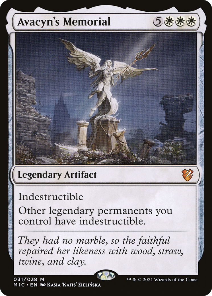 Avacyn's Memorial [Innistrad: Midnight Hunt Commander] - Trinity Hobby