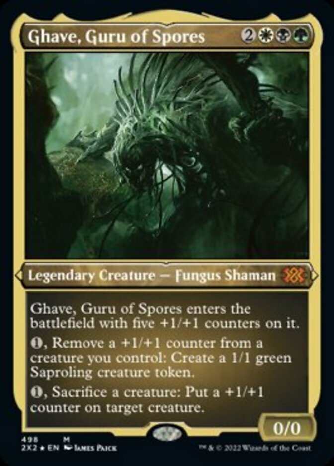 Ghave, Guru of Spores (Foil Etched) [Double Masters 2022] - Trinity Hobby