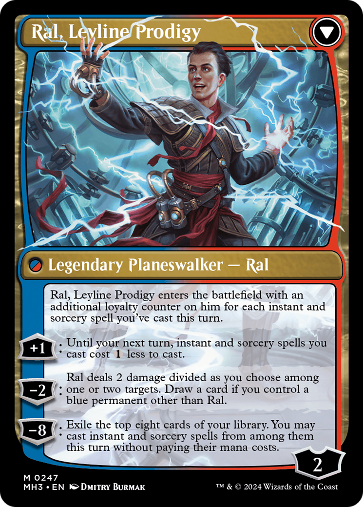 Ral, Monsoon Mage // Ral, Leyline Prodigy [Modern Horizons 3] - Trinity Hobby