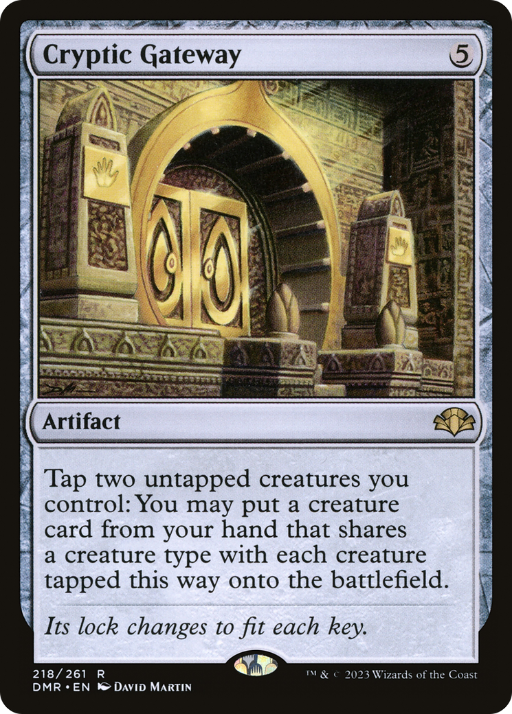 Cryptic Gateway [Dominaria Remastered] - Trinity Hobby