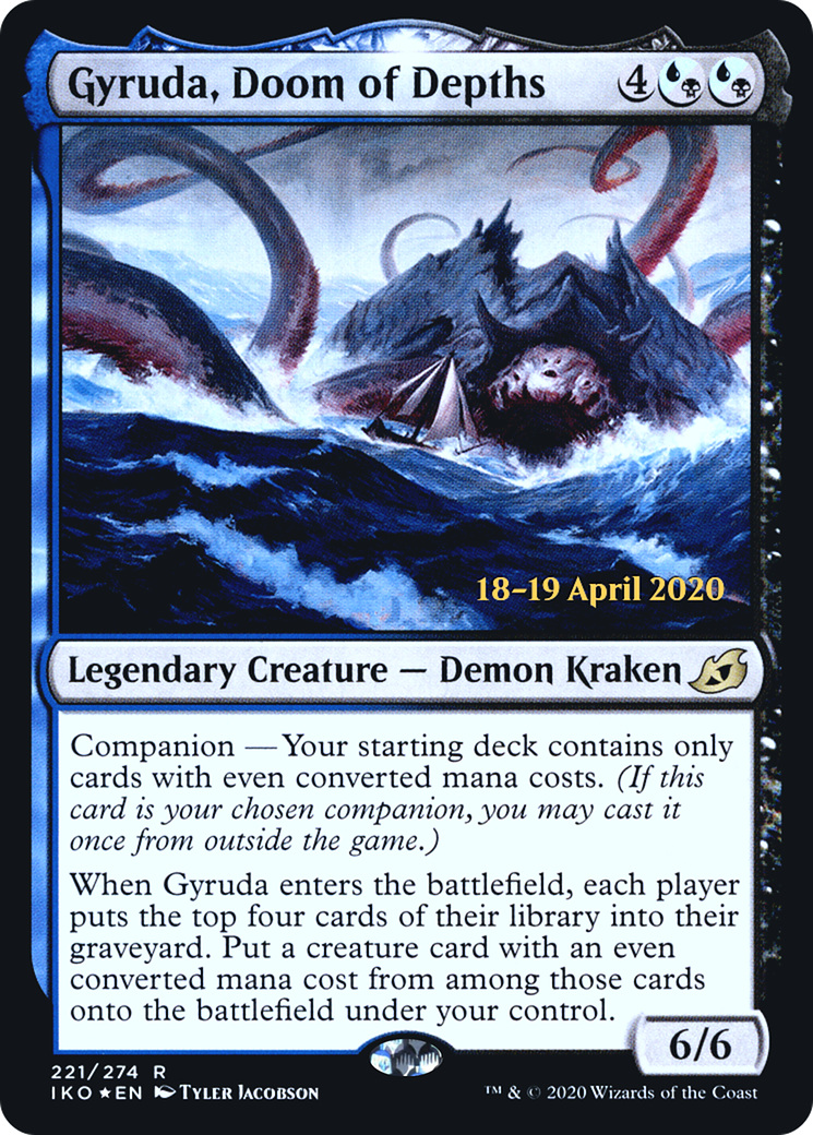 Gyruda, Doom of Depths [Promotions avant-première d'Ikoria: Lair of Behemoths] 