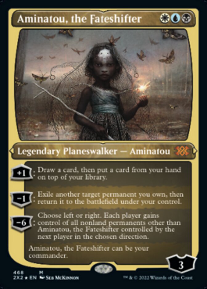 Aminatou, the Fateshifter (Foil Etched) [Double Masters 2022] - Trinity Hobby