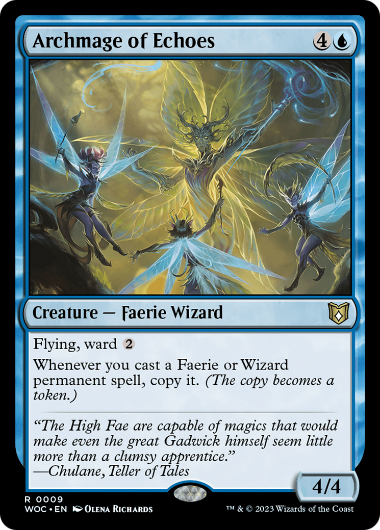 Archmage of Echoes [Wilds of Eldraine Commander] - Trinity Hobby