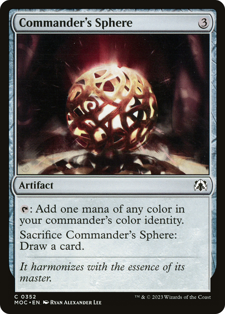 Commander's Sphere [March of the Machine Commander] - Trinity Hobby