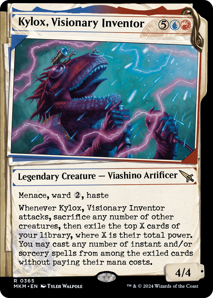 Kylox, Visionary Inventor (Showcase) [Murders at Karlov Manor] - Trinity Hobby