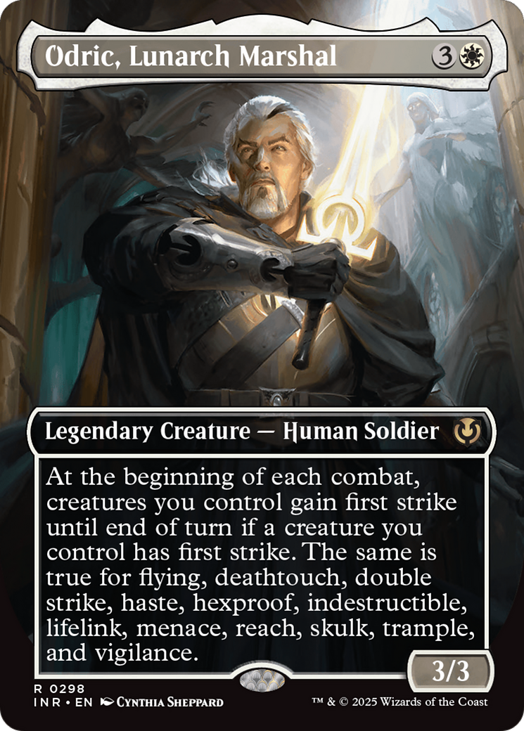 Odric, Lunarch Marshal (Borderless) [Innistrad Remastered] - Trinity Hobby