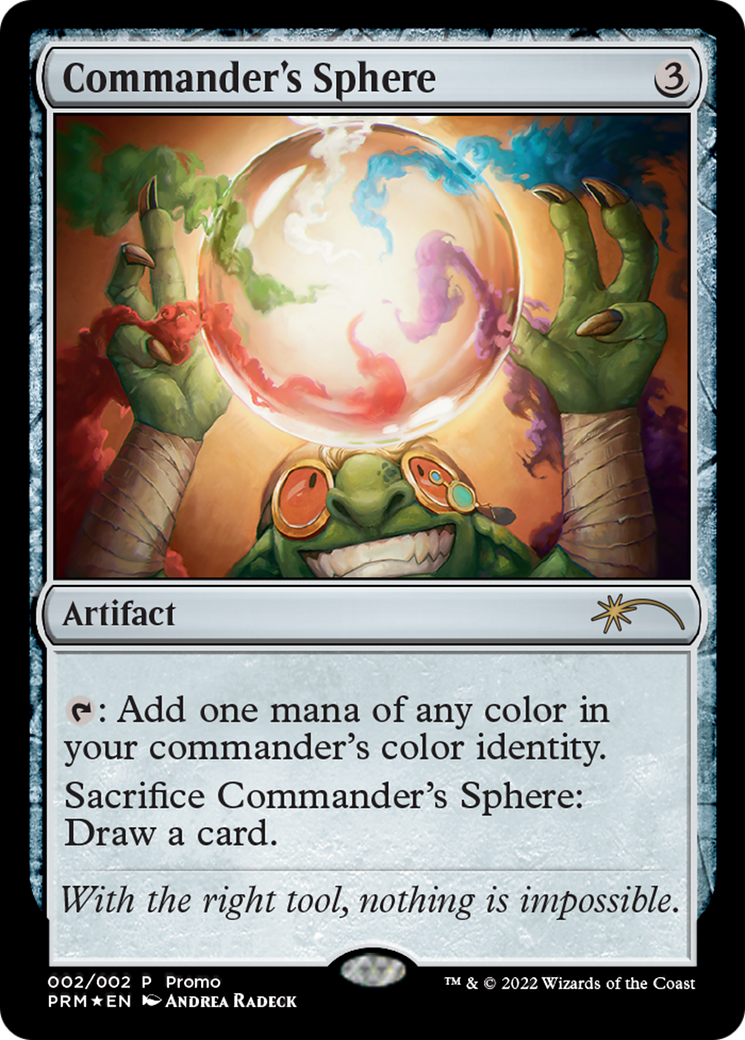 Commander's Sphere [Wizards Play Network 2024] - Trinity Hobby