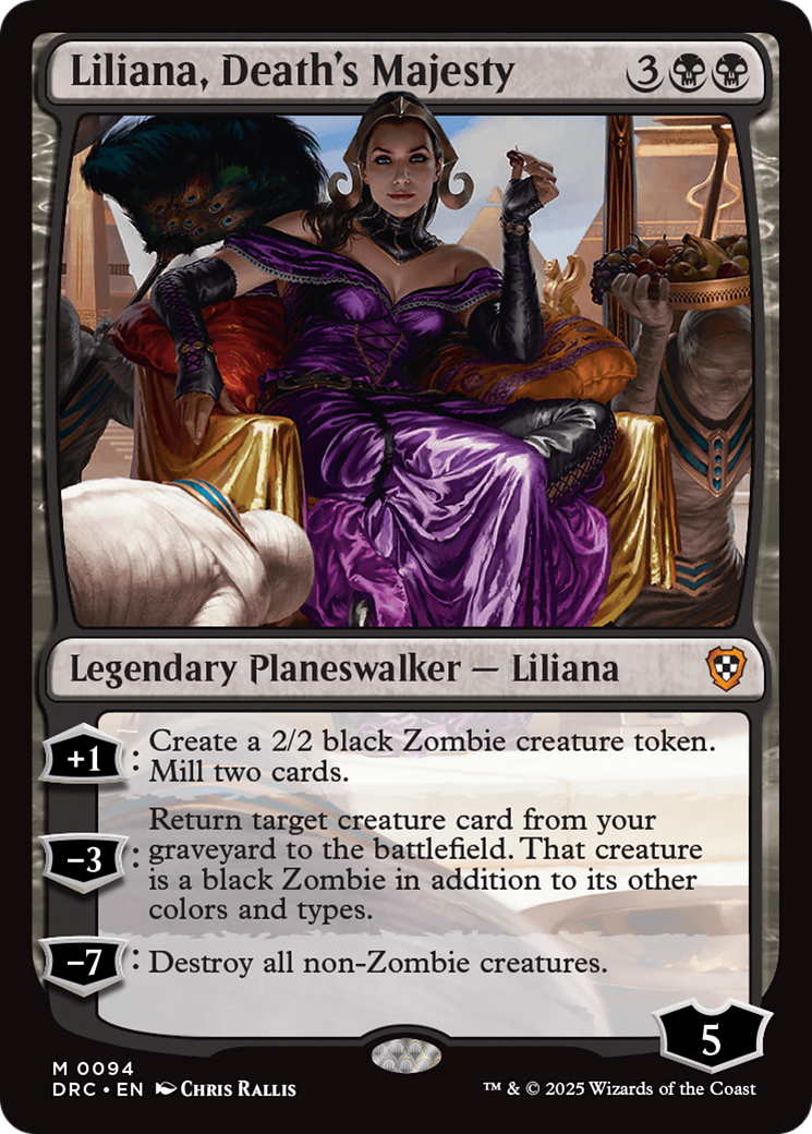 Liliana, Death's Majesty [Aetherdrift Commander] - Trinity Hobby