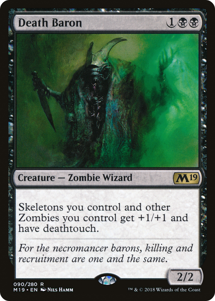 Death Baron [Core Set 2019] - Trinity Hobby