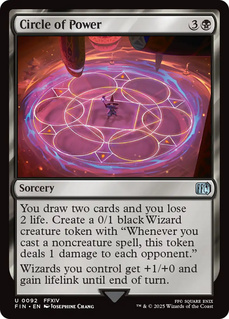 Circle of Power  [Foil]  (FIN-092) - [FINAL FANTASY] - Trinity Hobby