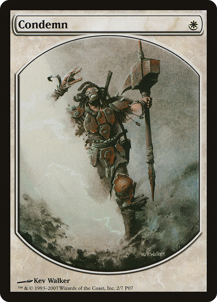 Condemn [Magic Player Rewards 2007] - Trinity Hobby