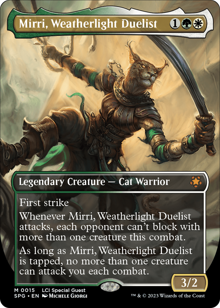 Mirri, Weatherlight Duelist (Borderless) [The Lost Caverns of Ixalan Special Guests] - Trinity Hobby
