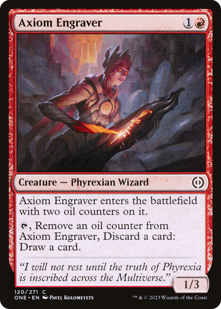 Axiom Engraver [Phyrexia: All Will Be One] - Trinity Hobby