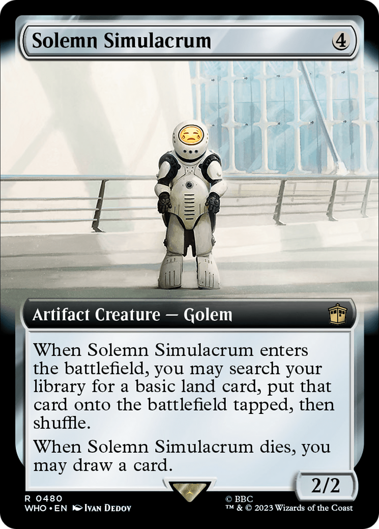Solemn Simulacrum (Extended Art) [Doctor Who] - Trinity Hobby