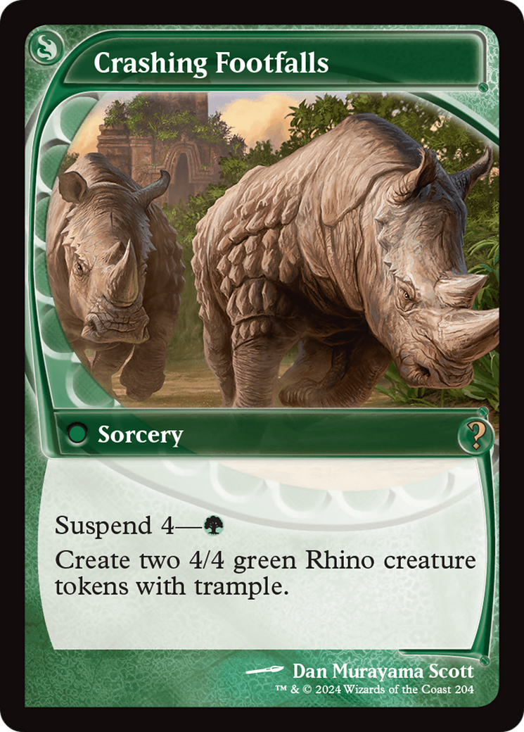 Crashing Footfalls (Future Sight) [Mystery Booster 2] - Trinity Hobby