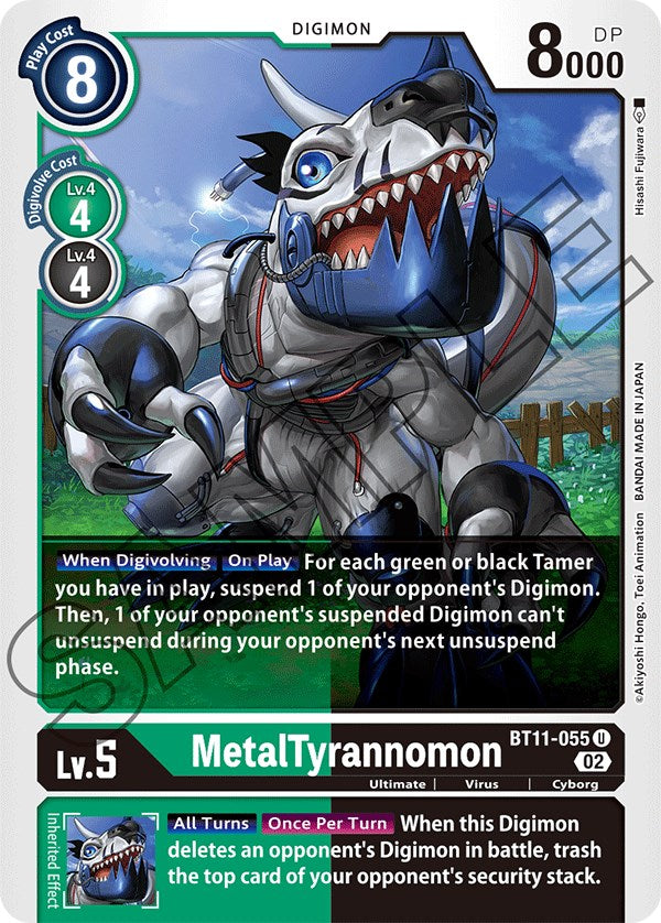 MetalTyrannomon [BT11-055] [Phase dimensionnelle] 