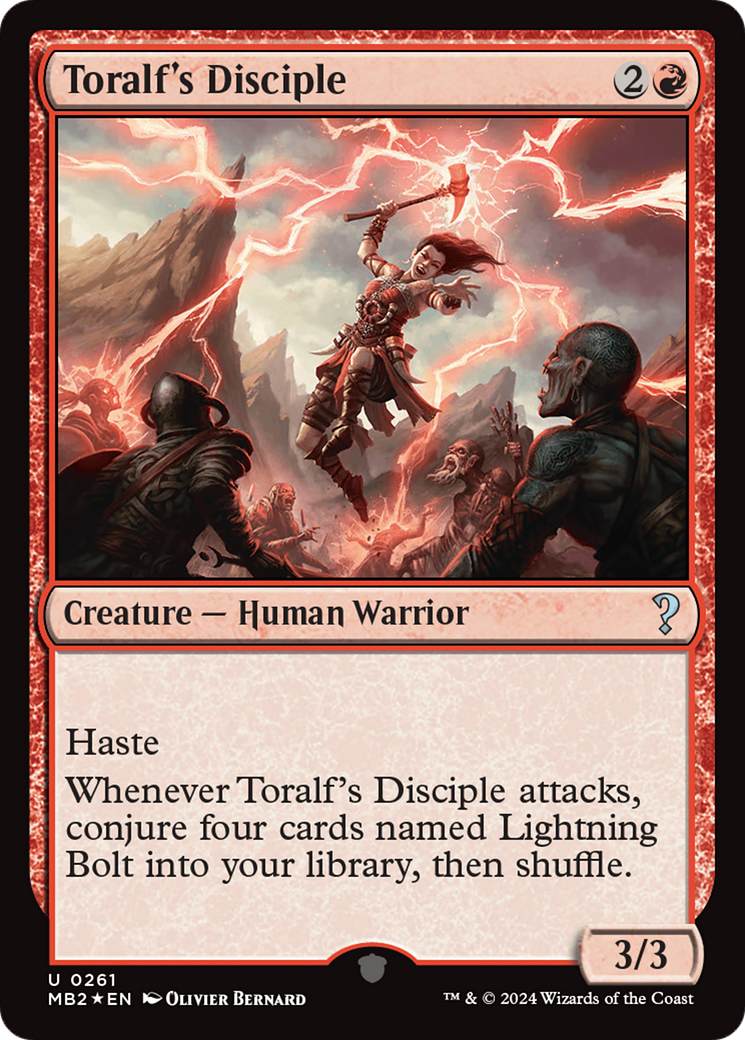 Toralf's Disciple [Mystery Booster 2] - Trinity Hobby