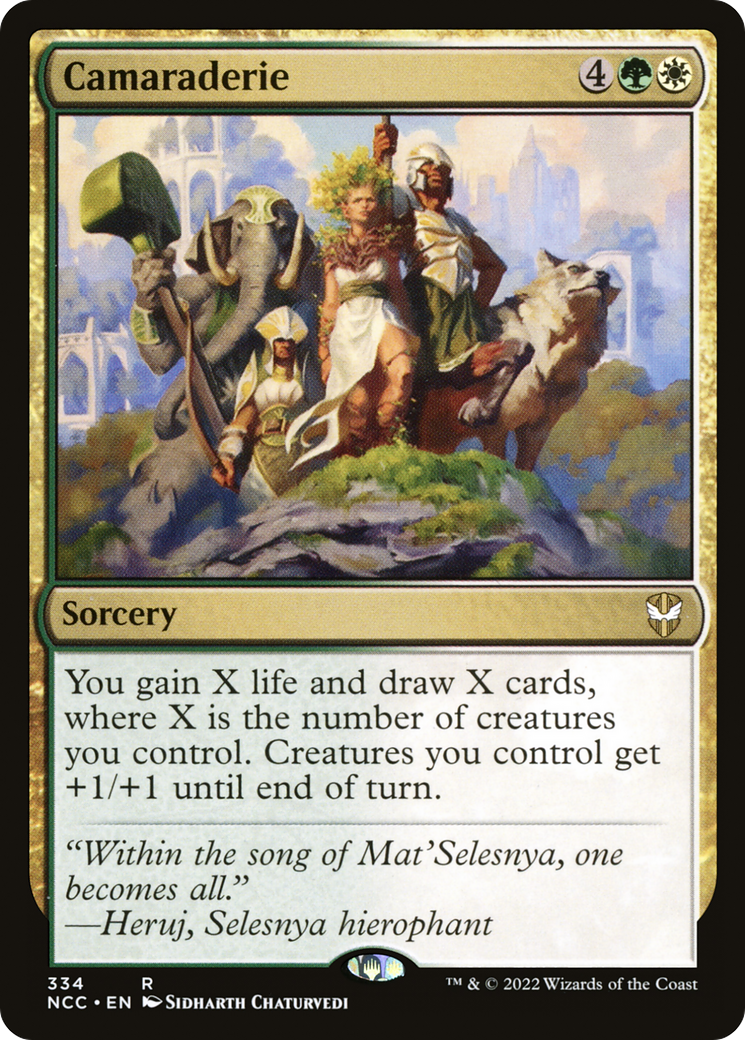 Camaraderie [Streets of New Capenna Commander] - Trinity Hobby