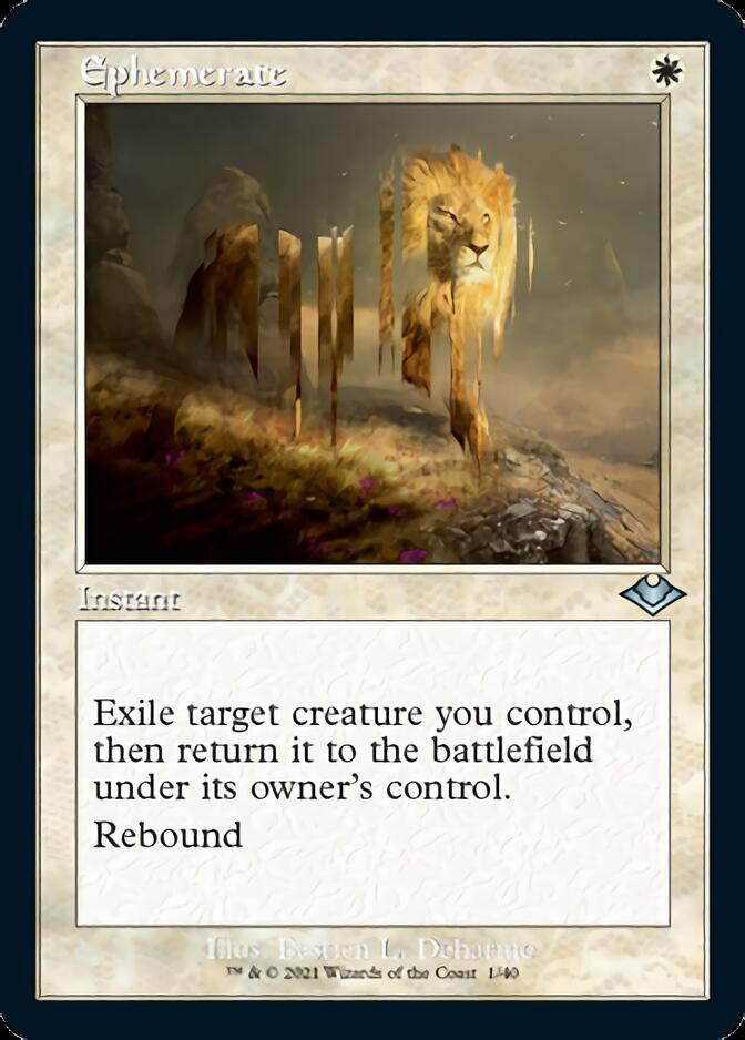 Ephemerate (Retro) [Modern Horizons] - Trinity Hobby