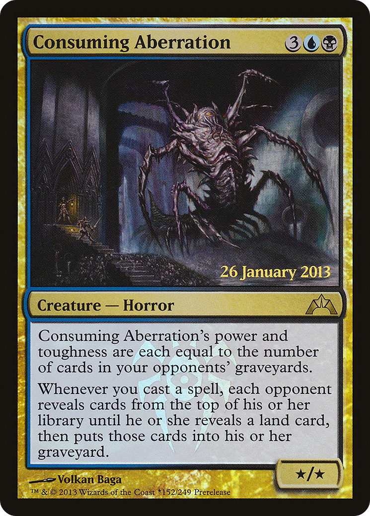 Consuming Aberration [Gatecrash Prerelease Promos] - Trinity Hobby