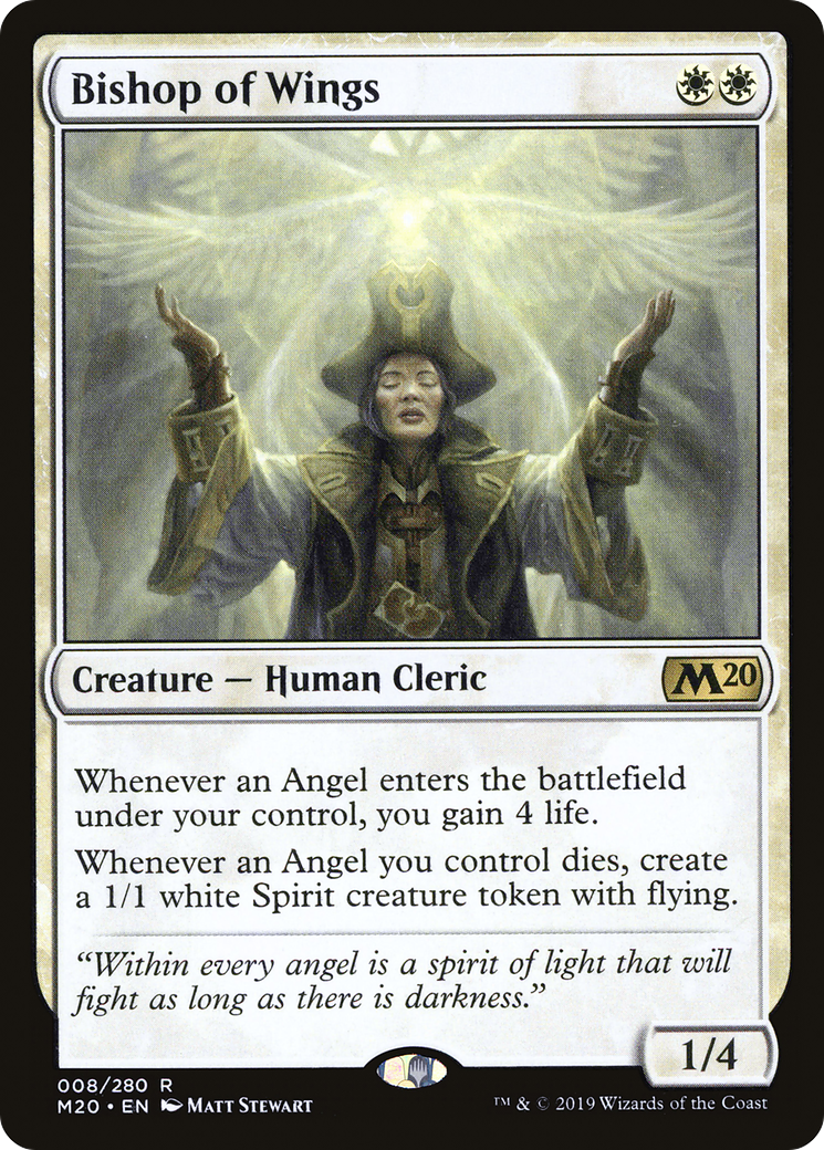 Bishop of Wings [Core Set 2020] - Trinity Hobby