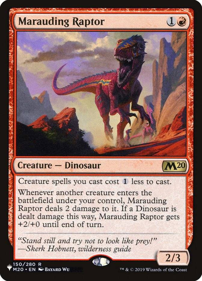 Marauding Raptor [The List] - Trinity Hobby