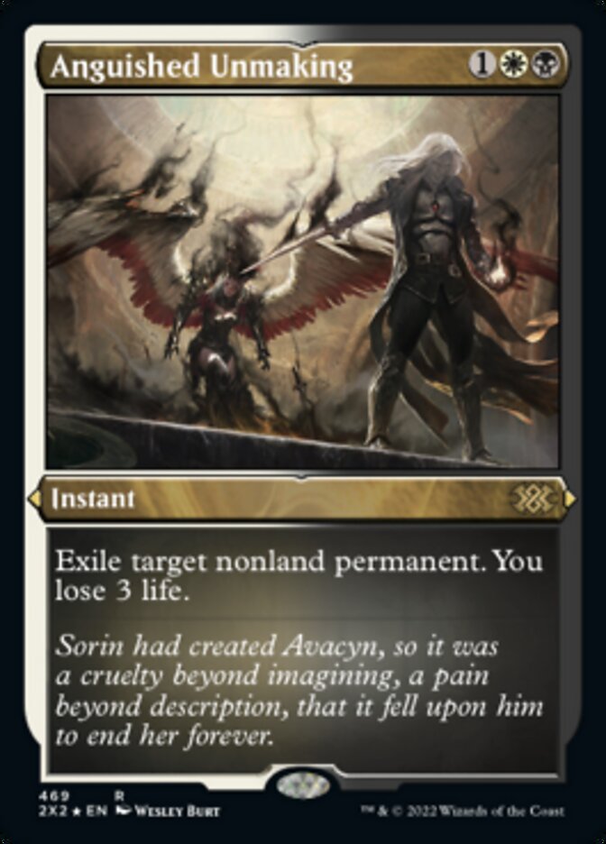Anguished Unmaking (Foil Etched) [Double Masters 2022] - Trinity Hobby
