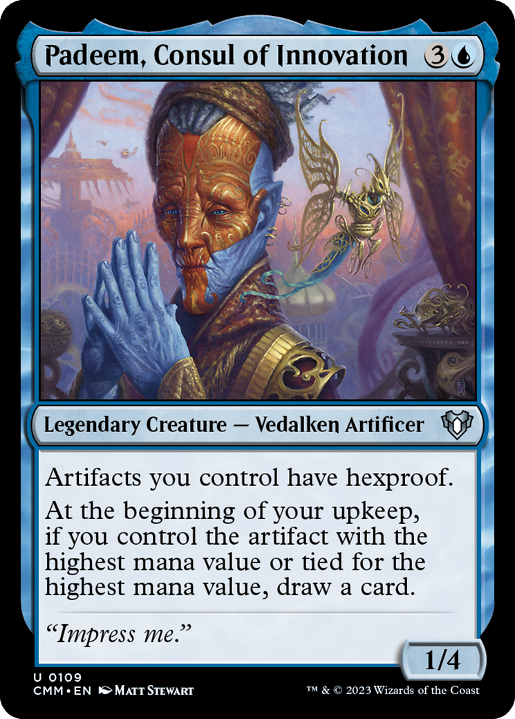 Padeem, Consul of Innovation [Commander Masters] - Trinity Hobby