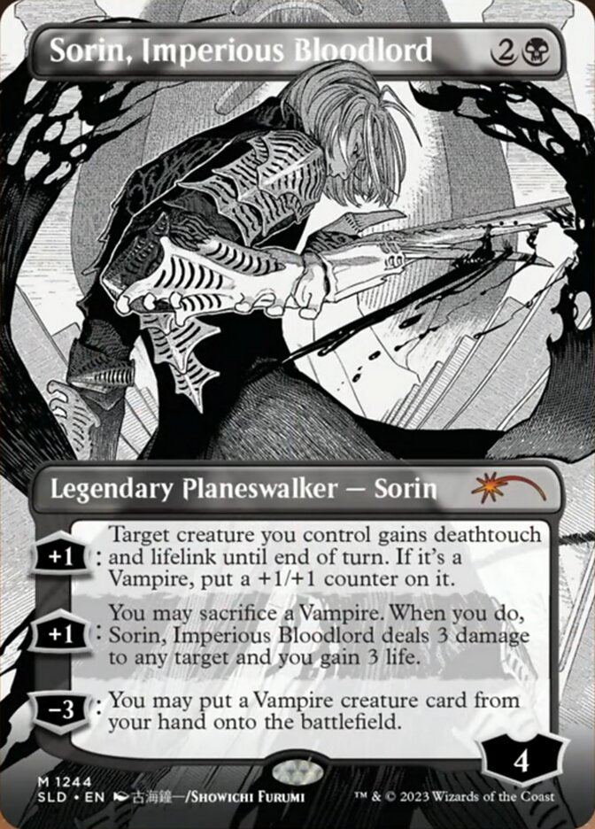 Sorin, Imperious Bloodlord (Borderless) [Secret Lair Drop Series] - Trinity Hobby