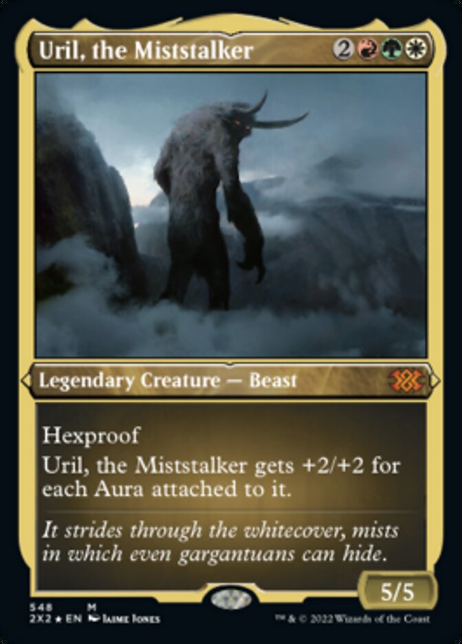 Uril, the Miststalker (Foil Etched) [Double Masters 2022] - Trinity Hobby