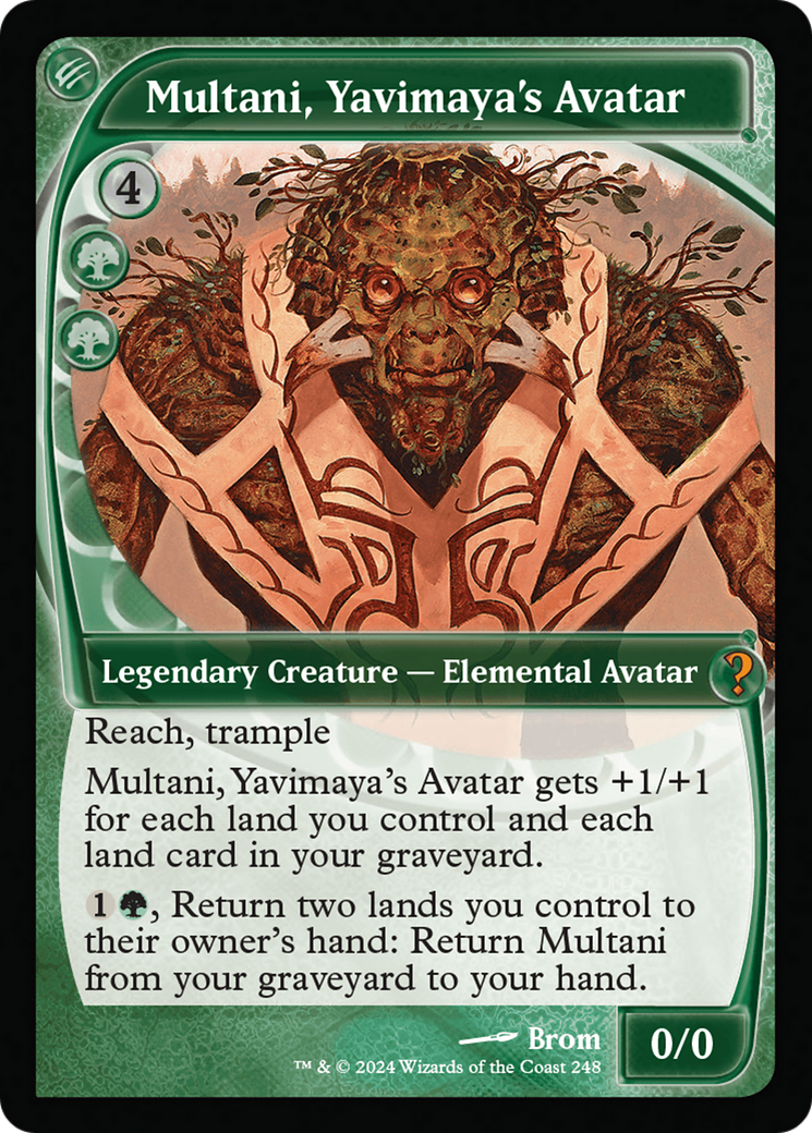 Multani, Yavimaya's Avatar (Future Sight) [Mystery Booster 2] - Trinity Hobby