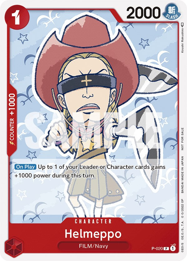 Helmeppo (One Piece Film Red) (P-020) - [One Piece Promotion Cards] - Trinity Hobby