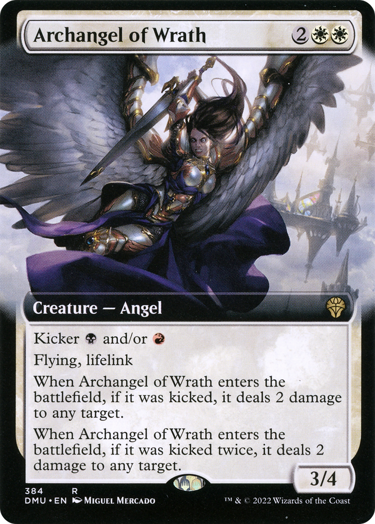 Archangel of Wrath (Extended Art) [Dominaria United] - Trinity Hobby