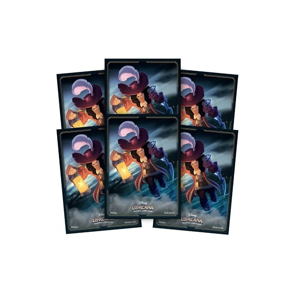 DISNEY LORCANA CARD SLEEVE PACK A SET 1 - Captain Hook - Trinity Hobby