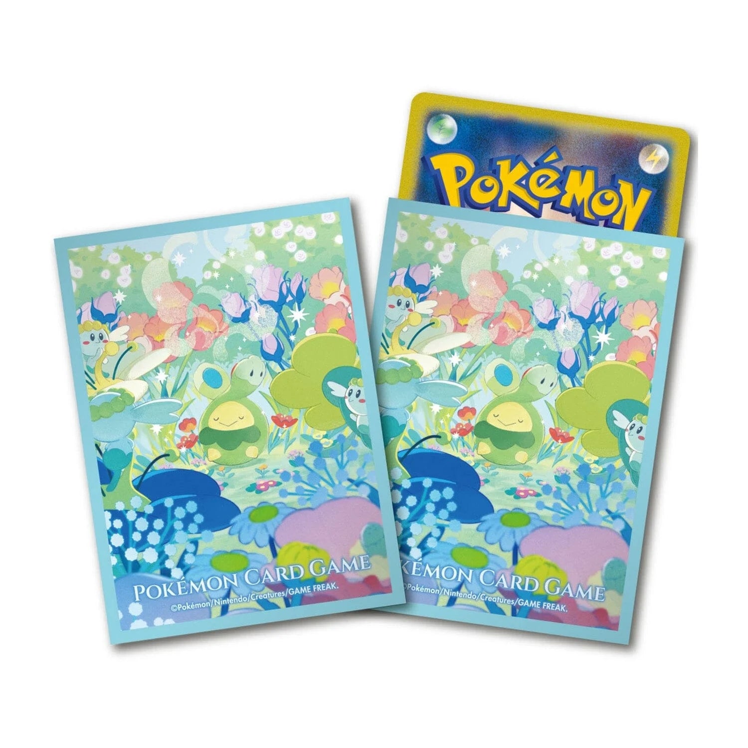 Card Sleeves - Budew (64-Pack) (Pokemon Center Japan Exclusive) - Trinity Hobby