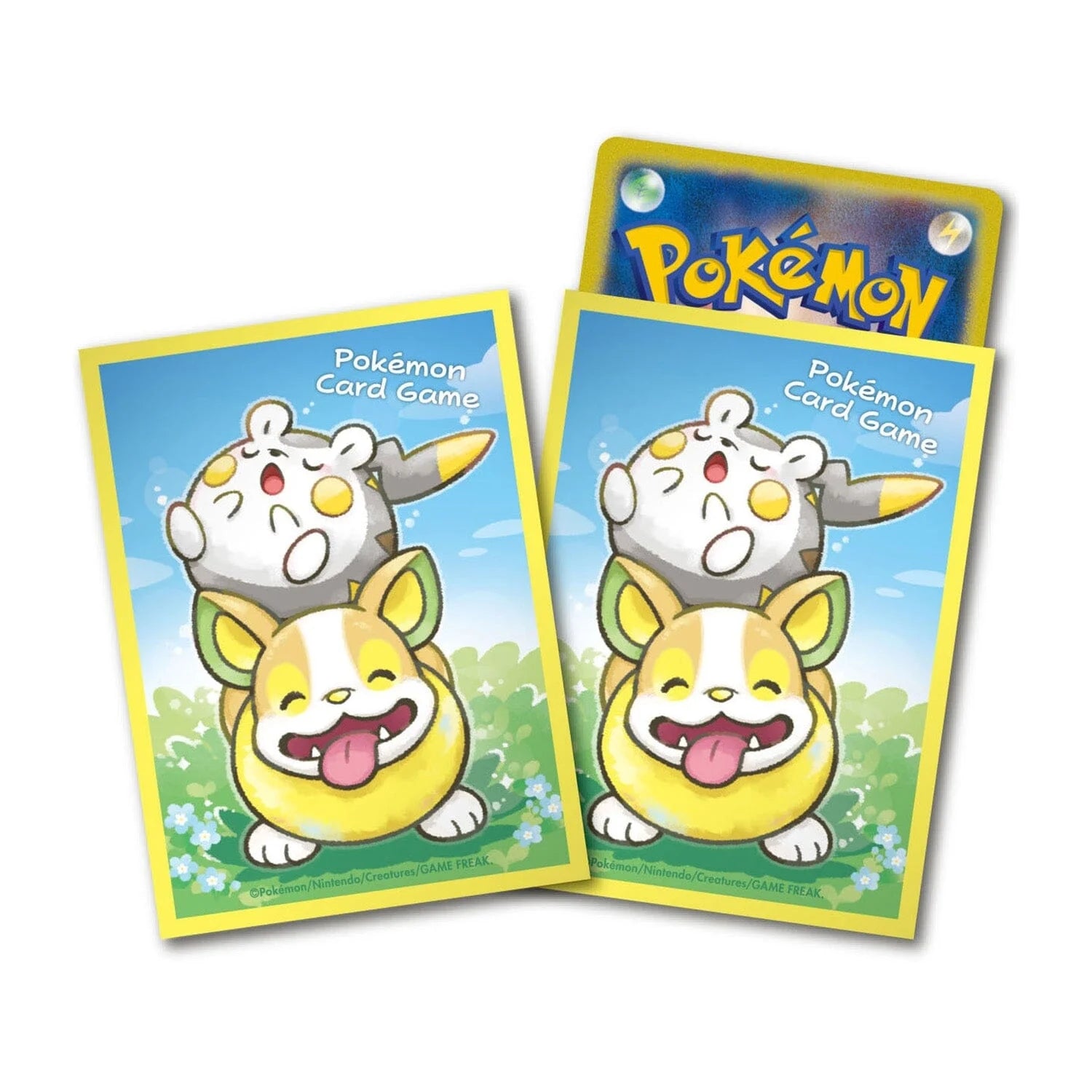 Card Sleeves - Togedemaru & Yamper (64-Pack) (Pokemon Center Japan Exclusive) - Trinity Hobby
