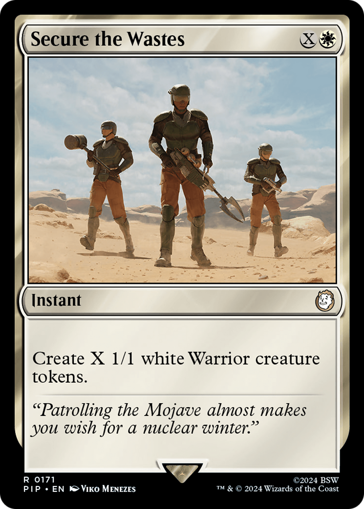 Secure the Wastes [Fallout] - Trinity Hobby
