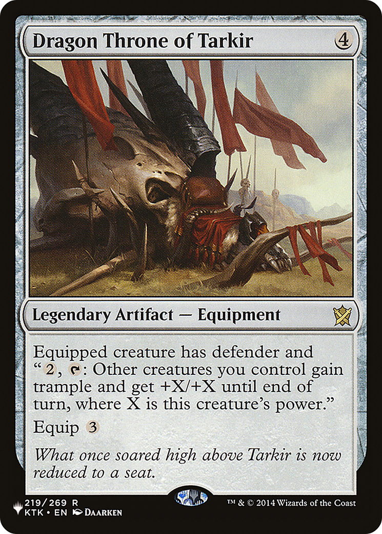 Dragon Throne of Tarkir [The List] - Trinity Hobby